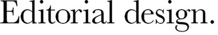 Editorial Design